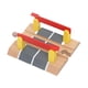 thumbnail image 3 of Accesorio De Tren De Juguete De Madera Accesorios Ferroviarios Para Ni?os De 3 A?os En Adelante Recompensas Para Ni?os Cruce De Doble Barra, 3 of 5