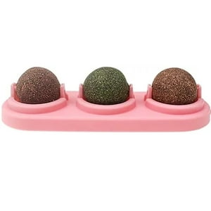 Defensor - Pack De 3 Bola De Hierba Gatera Prensada, Para Gatos