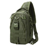 Magideal - Mochila De Pesca Con Portacañas, Portátil, Transpirable, Impermeable Verde