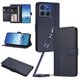 thumbnail image 1 of Funda Cartera Trébol para Motorola Edge 60 5G con Ranuras Tarjetas y Carga Inalámbrica Azul oscuro, 1 of 6