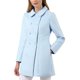 thumbnail image 1 of INSPIRE CHIC Abrigo de Mujer con Cuello Peter Pan Doble Botonadura Abrigo de Invierno Trinchera Azul Talla L, 1 of 7