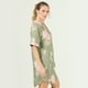 thumbnail image 3 of Camisola de Dormir Adela Verde Estampado, 3 of 5