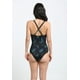 thumbnail image 2 of Enterito De Una Pieza Estampado Negro M, 2 of 3