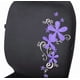 thumbnail image 2 of Funda Cubre Asiento Mariposa Flores 8 Piezas Auto Universal, 2 of 3