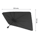 thumbnail image 2 of Quita Sol para Sol Tipo Sombrilla Plegable Protector Uv, 2 of 3