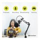 thumbnail image 5 of Soporte para micrófono Knox Gear Boom Arm para podcasts, color negro, 5 of 9