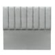 thumbnail image 1 of Respaldo Tubular Vertical King Lino Gris Plata, 1 of 3