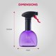 thumbnail image 5 of Pulverizador de aceite Evo Minis sin aerosol para aceites de oliva para cocinar, color morado, 5 of 8