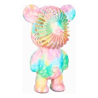 Genérico - Set 2 Ventilador Mini Pequeño Portátil Carga Usb Decora Lau