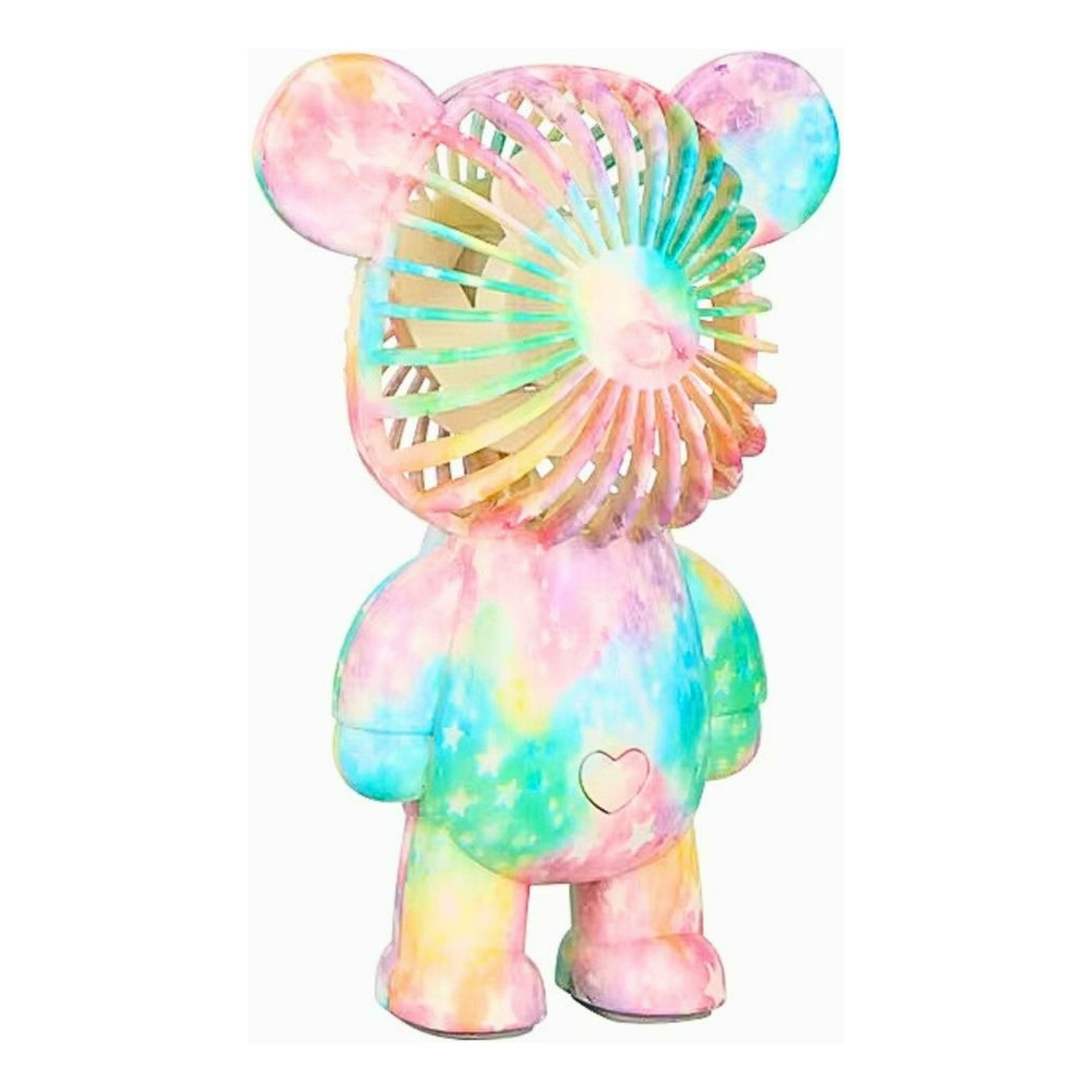 Genérico - Set 2 Ventilador Mini Pequeño Portátil Carga Usb Decora Lau