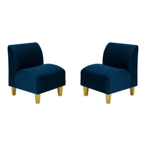 Bodevir - Set Poltrona Soft 1C Felpa 01 Azul Marino