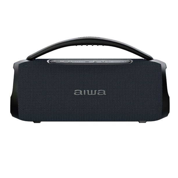 Parlante Portátil Bluetooth Aiwa 30w Tws Radio Fm Aw-q680 Negro