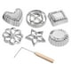 thumbnail image 3 of Molde Para Hacer Rosetas De Hierro Con Asa, Moldes Para Gofres, Timbal, Juego De 6 Uds., 3 of 3