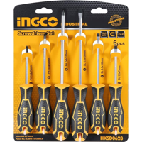 Genérico - Kit Set Juego Destornilladores 8 Piezas Ingco Hksd0828