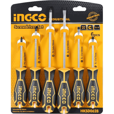 Genérico - Kit Set Juego Destornilladores 8 Piezas Ingco Hksd0828