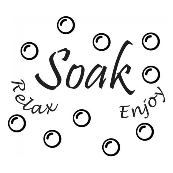Decomural Soak Relax Enjoy Bathroom WS-40980