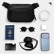 thumbnail image 3 of Cartera Sharper Image Metro Crossbody Negra Compact, 3 of 9
