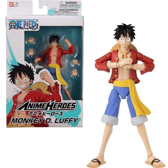 One Piece Figura 17 Cm. Monkey D. Luffy - Anime Heroes blanco
