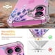thumbnail image 3 of Funda Ilnehc iPhone 16 6.1 Floral Transparente, 3 of 3