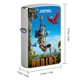 thumbnail image 2 of La vida salvaje-theme Copper Metal Lighter Shell, Premium Replacement Refillable Lighter Case with Durable Metal Construction, Compatible with Zippo and Most Standard Lighter Models, 2 of 6