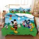 thumbnail image 1 of Mickey Minnie Mouse Cartoon Donut Duvet Cover Bedding Set 3-Piece Bedding Set (1 Duvet Cover + 2 Pillow Shams), 1 of 5