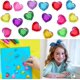 thumbnail image 1 of Pegatinas de strass 3D en forma de corazón – 180 piezas – Leesgel, 1 of 7