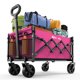 thumbnail image 1 of Carrito plegable colapsable Blomoba, utilitario, 100 kg, rosa, 1 of 9