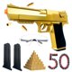 thumbnail image 1 of Pistola de juguete Awadas Gold Edition con 50 balas de espuma y goggles, 1 of 6