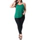 thumbnail image 2 of Agnes Orinda Camisola Elegante sin Mangas con Encaje y Tirantes Ajustables para Mujer Plus 3X Verde, 2 of 6