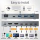 thumbnail image 4 of Conmutador KVM DXchip de 2 puertos USB‑C con doble monitor, 4 of 9