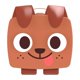 thumbnail image 5 of Pet Simulator Brown Dog Mystery Collector Bundle Serie 2, 5 of 7