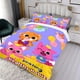 thumbnail image 3 of PINKFONG Conjunto de sábanas temático, trío de piezas, cómodo y amigable con la piel, diseño único, regalo de decoración para el hogar para familiares, amigos y fans,135X200cm, 3 of 6