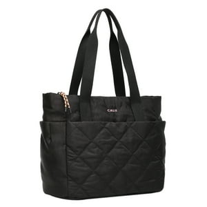 Calu Bags - Bolso Mujer Magnolia Acolchado Negro Calu