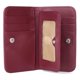 thumbnail image 3 of Tarjetero Julia Buxton Hudson Pik-Me-Up® Snap Red Leather, 3 of 6