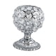 thumbnail image 3 of Soporte De Vela De Cristal De Tealight Tabla De Candelabros SilverPiece Silver 8x8x10cm, 3 of 5