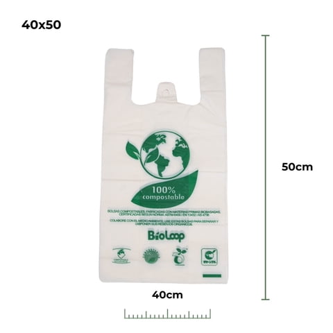 Bioloop - Bolsas De Basura 40X50 300 Unidades