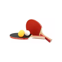 Importclick - Set 2 Paletas Ping Pong 3 Pelotas Dlx
