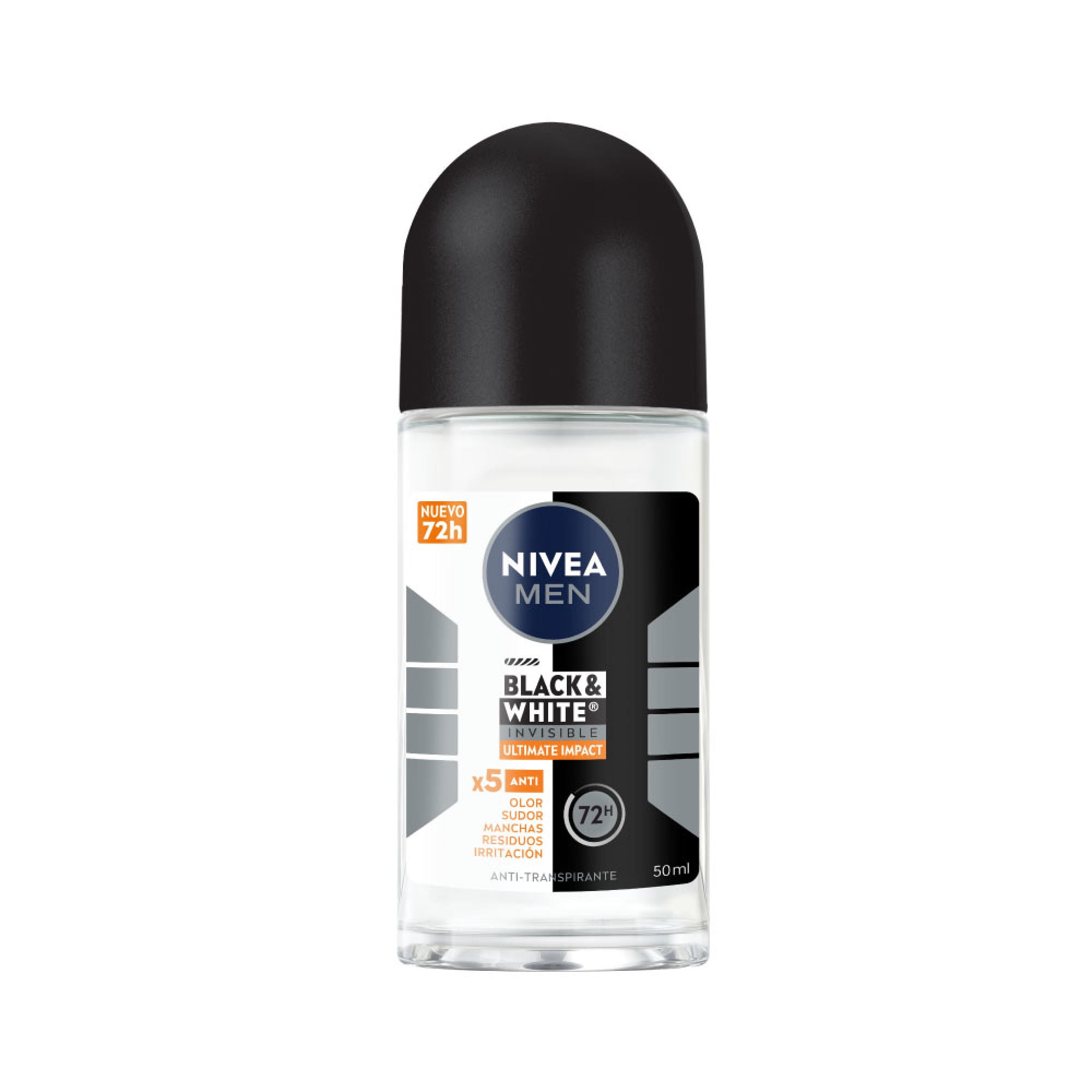 Desodorante Roll On Nivea Men Black & White Ultimate Impact