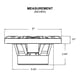 thumbnail image 4 of Parlantes Marinos Enrock Infinity 6.5" Paquete de 4 con Cable de 15 m, 4 of 4
