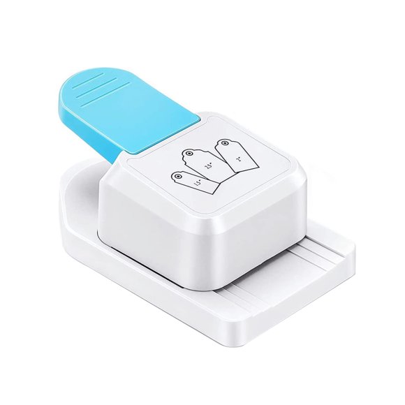 Perforadora de etiquetas Wsyhomie 3 en 1 (3,8+5+6,4 cm)