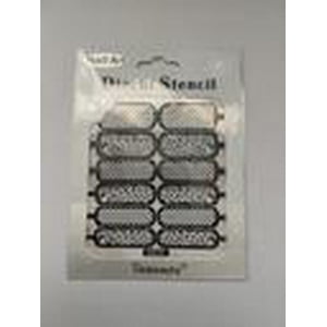 Nonstop - 10 Un. Plantillas Rayas - Flores - S24