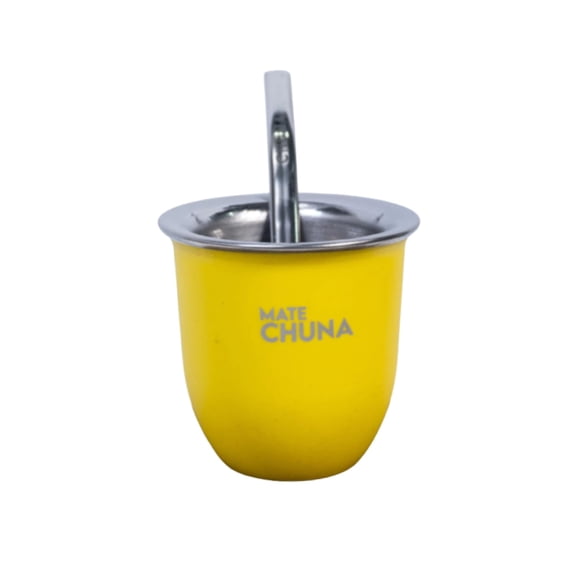 MATE TÉRMICO CHUNA 200 ml Amarillo