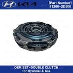 Msrepuestos - Disco Y Prensa Hyundai Creta 2021 24 Original Doble Embrague Automatico 412002d500