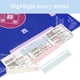 thumbnail image 4 of Tiras localizadoras de líneas para cartas de Mahjong czzwak, 4 piezas, para principiantes, 4 of 7