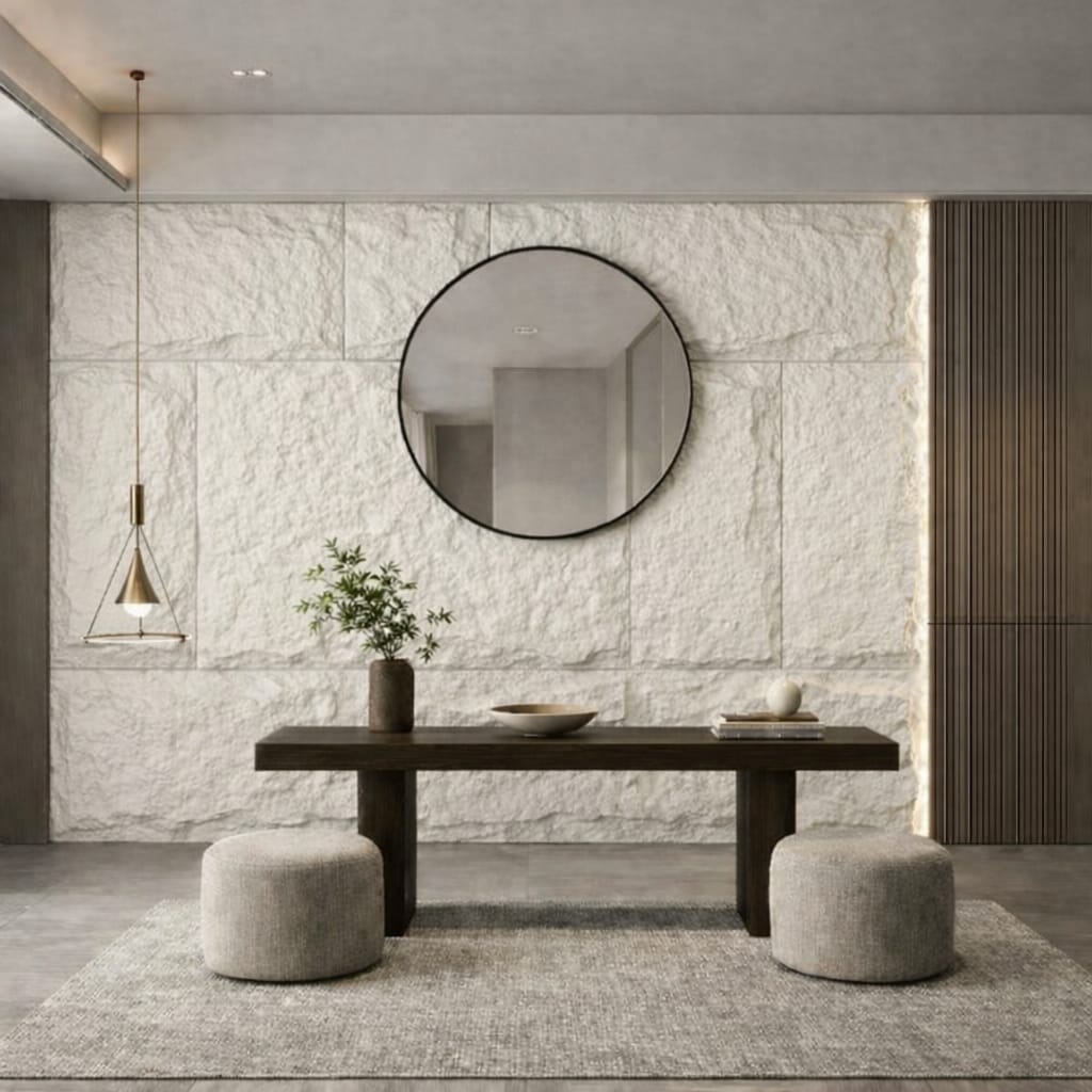 Byb Home - Panel Pu 120 X 60 Cm White Pu-02