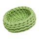 thumbnail image 1 of Cesta De Cama Para Gatos De Punto De Algodón, Cama Cálida Para Perros Peque?os, Cama Suave Para Mascotas Peque?as, Verde, 40cm, 1 of 5