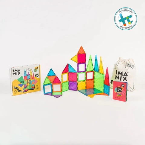 Imanix - Juego 32 Piezas Magnéticas