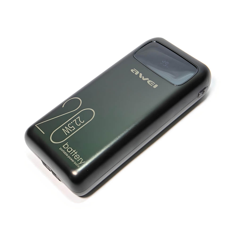 Awei - Batería Externa Power Bank 20000 Mah 22.5w P169k