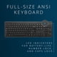 thumbnail image 3 of Set de Teclado y Mouse Kensington KM150 EQ Inalámbrico 1200DPI, 3 of 9