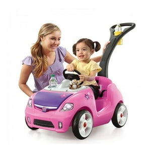 Step 2 Auto Con Empuje Rosado